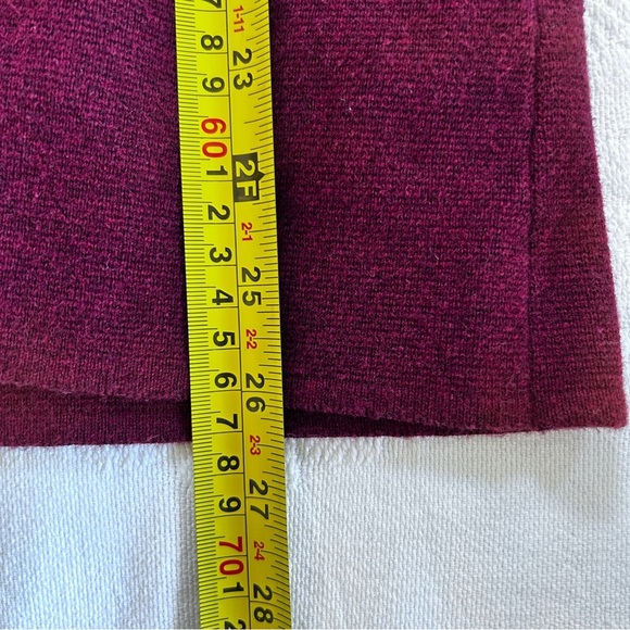 J.Crew Women's Size XS Sweater Blazer Red Wine Business Casual Closet Staple - Picture 11 of 13